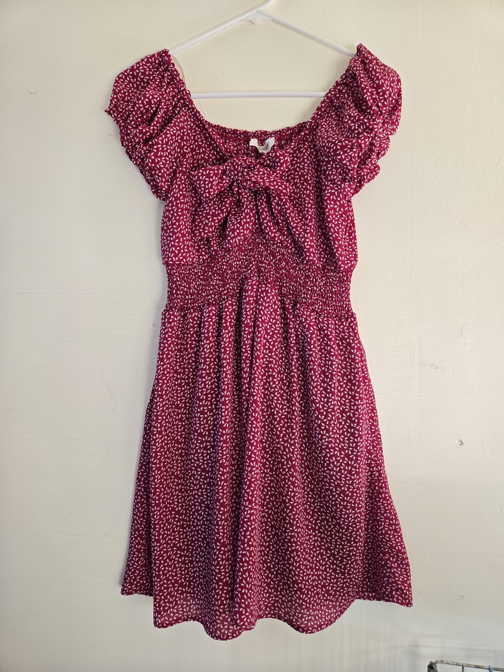 Floral Smocked Waist Dress